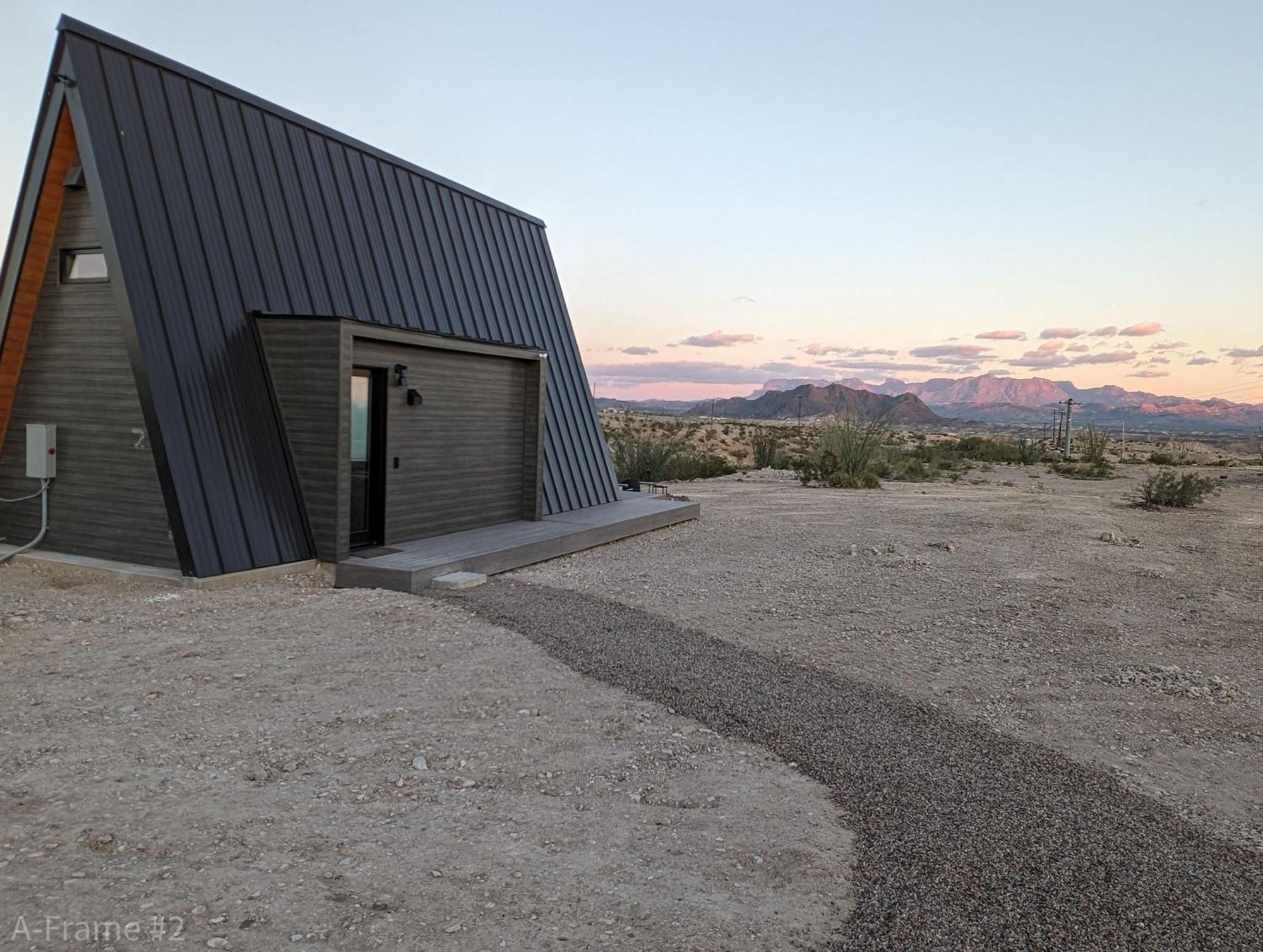 ターリングア Stardust Big Bend Luxury A-Frame#5 Great Viewsヴィラ エクステリア 写真